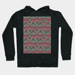 Ethnic geometric carpet Hoodie